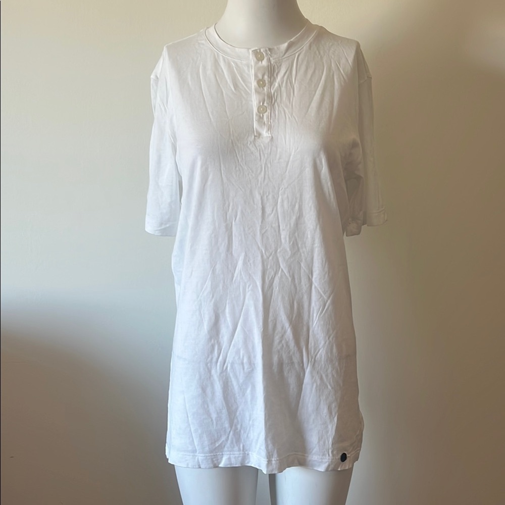 Hanro White Polo Women's Shirt Size S